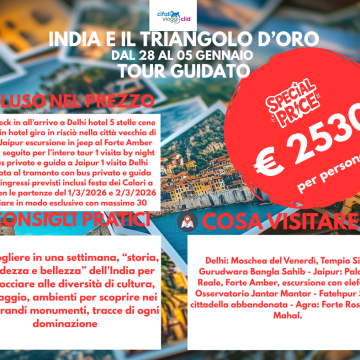 INDIA E IL TRIANGOLO D'ORO 