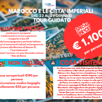 MAROCCO E LE CITTA' IMPERIALI 