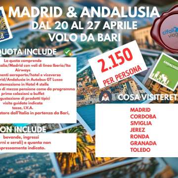 MADRID E ANDALUSIA 