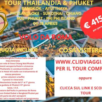 TOUR THAILANDIA & PHUKET