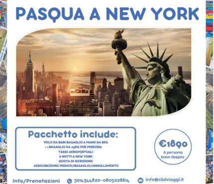 PASQUA A NEW YORK 