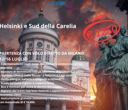 HELSINKI A SUD DELLA CARELIA