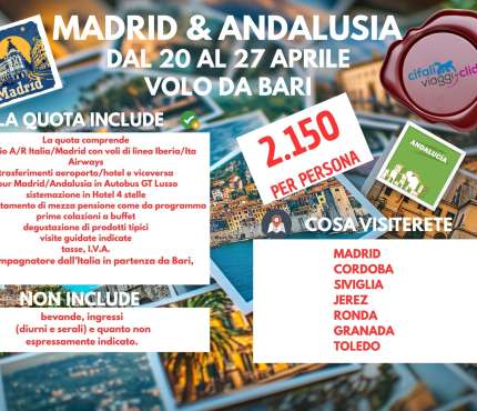 MADRID E ANDALUSIA 