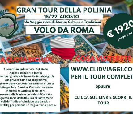 GRAN TOUR DELLA POLONIA