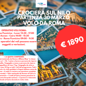 CROCIERA SUL NILO + CAIRO